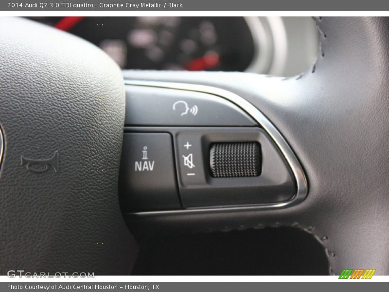 Graphite Gray Metallic / Black 2014 Audi Q7 3.0 TDI quattro