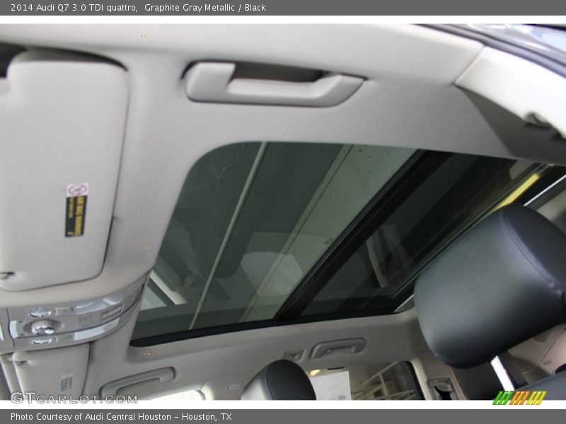 Graphite Gray Metallic / Black 2014 Audi Q7 3.0 TDI quattro