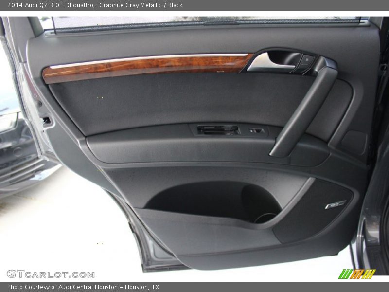 Graphite Gray Metallic / Black 2014 Audi Q7 3.0 TDI quattro