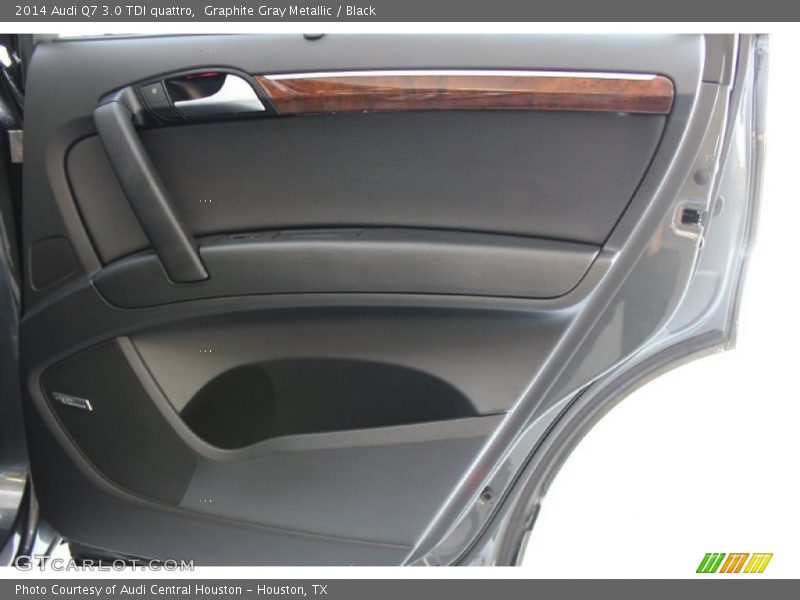 Graphite Gray Metallic / Black 2014 Audi Q7 3.0 TDI quattro