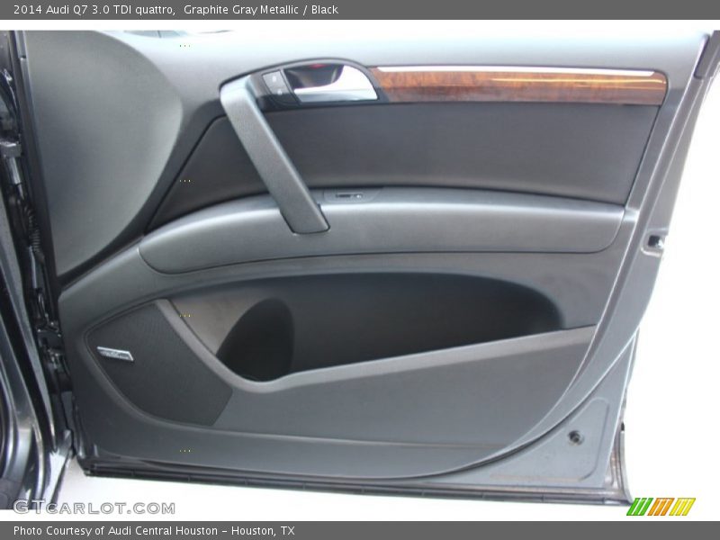 Graphite Gray Metallic / Black 2014 Audi Q7 3.0 TDI quattro