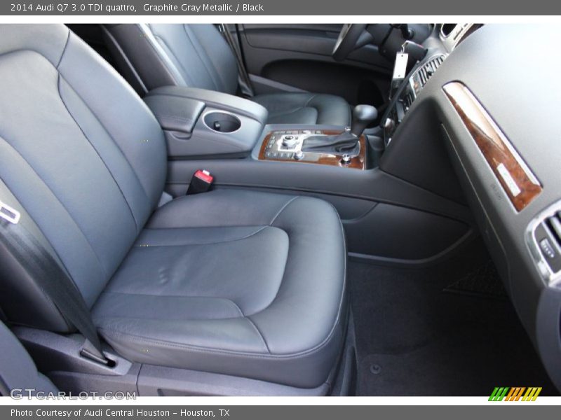 Graphite Gray Metallic / Black 2014 Audi Q7 3.0 TDI quattro