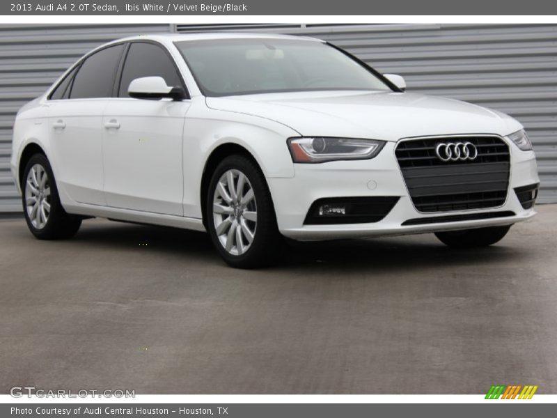 Ibis White / Velvet Beige/Black 2013 Audi A4 2.0T Sedan