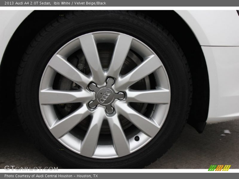 Ibis White / Velvet Beige/Black 2013 Audi A4 2.0T Sedan