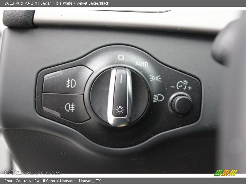 Ibis White / Velvet Beige/Black 2013 Audi A4 2.0T Sedan
