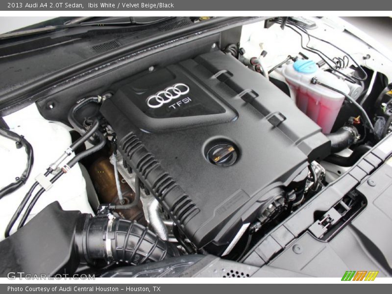 Ibis White / Velvet Beige/Black 2013 Audi A4 2.0T Sedan