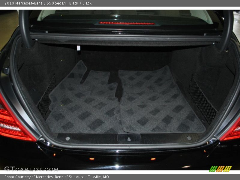 Black / Black 2010 Mercedes-Benz S 550 Sedan