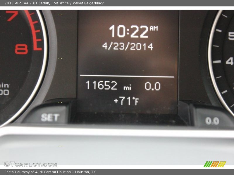 Ibis White / Velvet Beige/Black 2013 Audi A4 2.0T Sedan