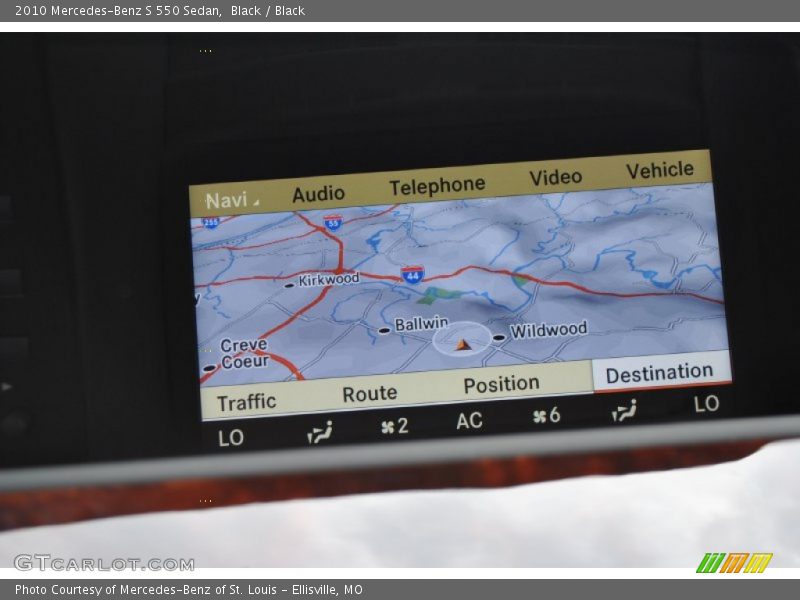 Black / Black 2010 Mercedes-Benz S 550 Sedan