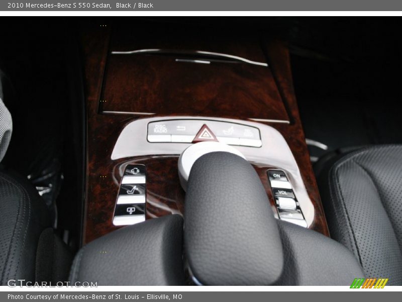 Black / Black 2010 Mercedes-Benz S 550 Sedan