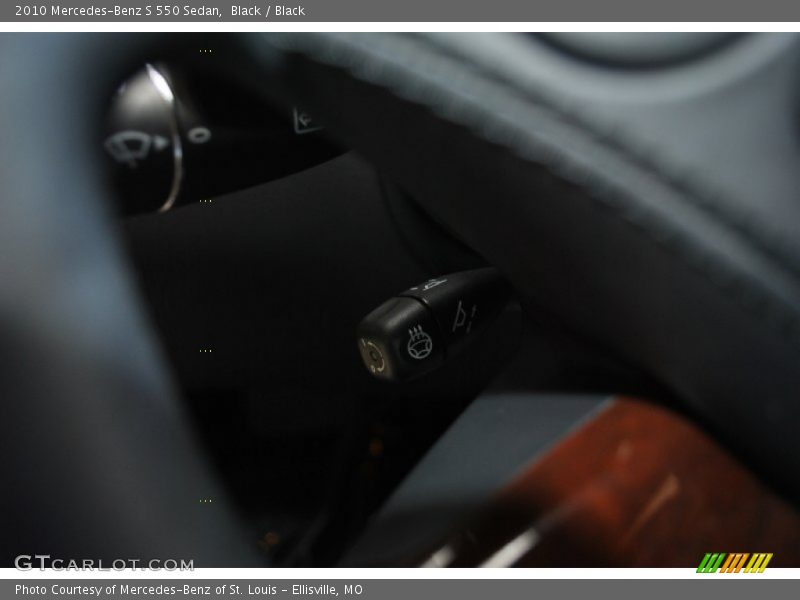 Black / Black 2010 Mercedes-Benz S 550 Sedan