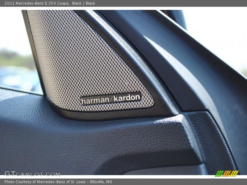 Black / Black 2011 Mercedes-Benz E 350 Coupe