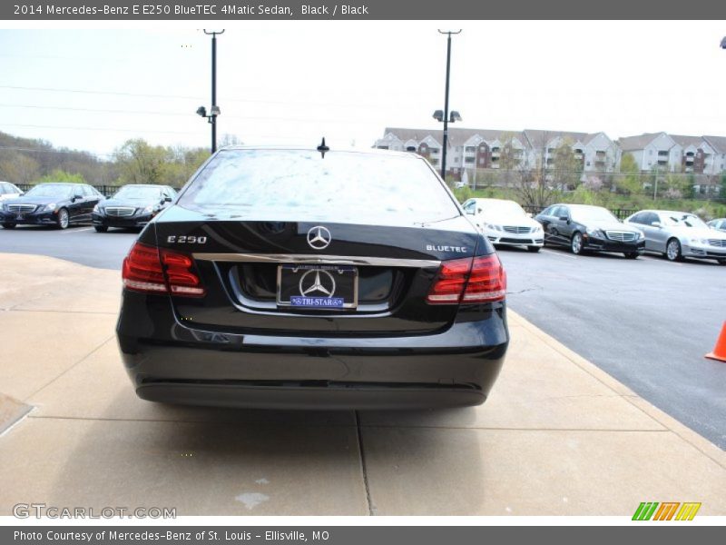 Black / Black 2014 Mercedes-Benz E E250 BlueTEC 4Matic Sedan