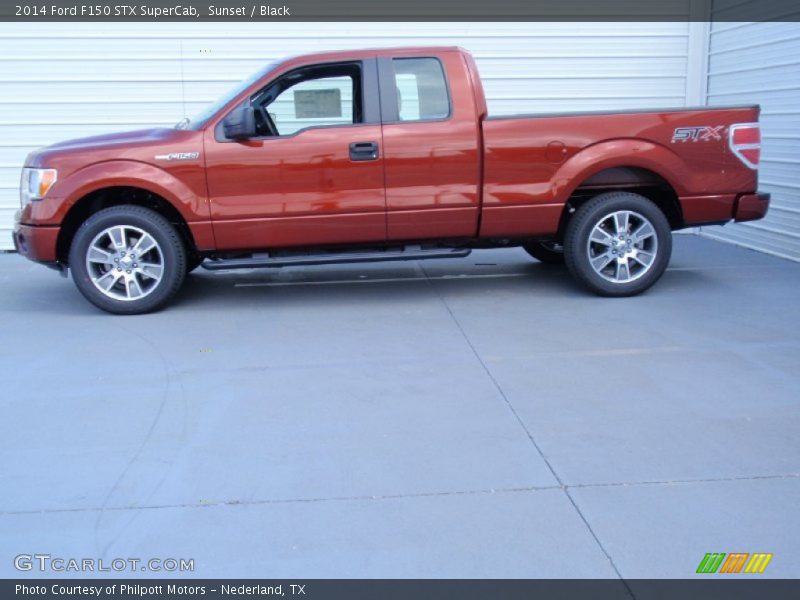  2014 F150 STX SuperCab Sunset