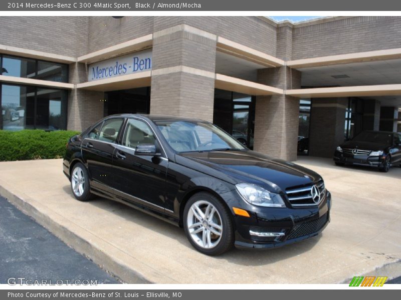 Black / Almond/Mocha 2014 Mercedes-Benz C 300 4Matic Sport
