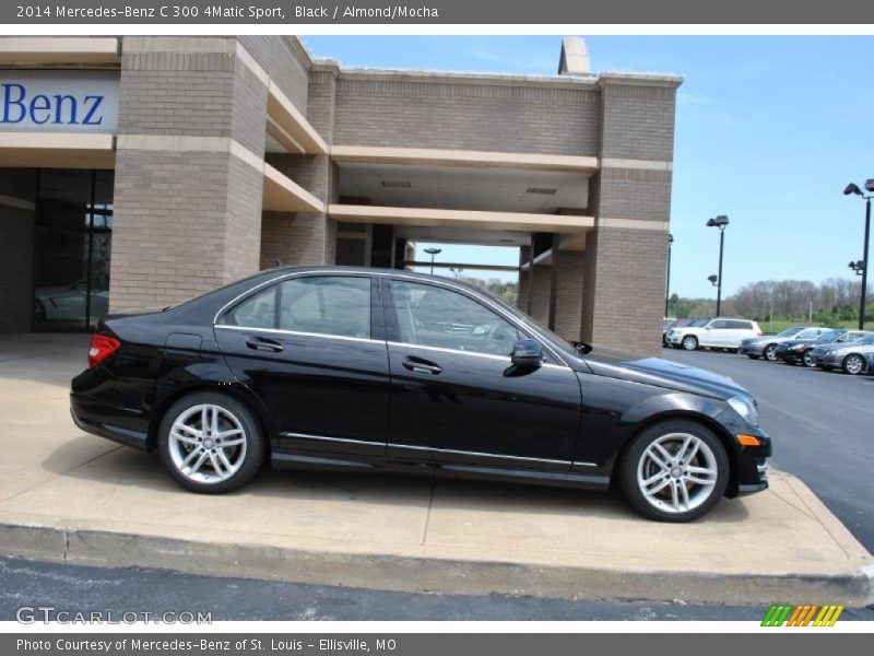 Black / Almond/Mocha 2014 Mercedes-Benz C 300 4Matic Sport