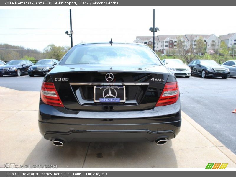 Black / Almond/Mocha 2014 Mercedes-Benz C 300 4Matic Sport