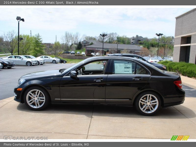 Black / Almond/Mocha 2014 Mercedes-Benz C 300 4Matic Sport