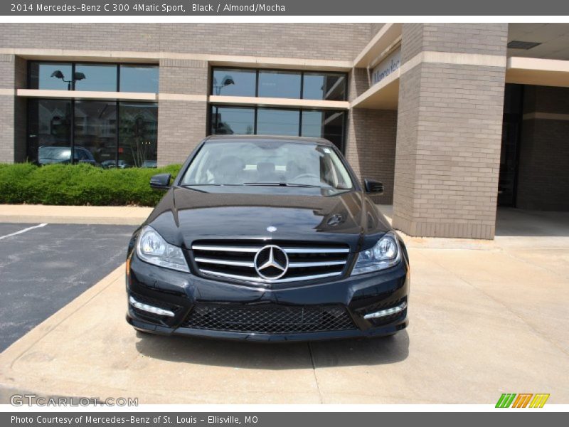 Black / Almond/Mocha 2014 Mercedes-Benz C 300 4Matic Sport