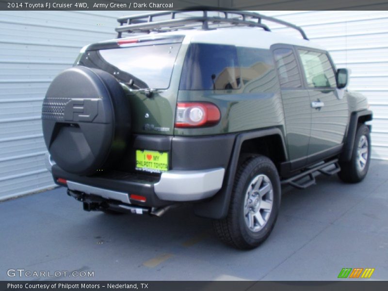 Army Green / Dark Charcoal 2014 Toyota FJ Cruiser 4WD