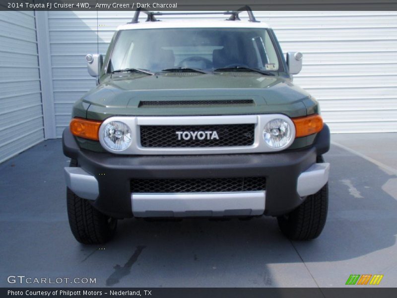 Army Green / Dark Charcoal 2014 Toyota FJ Cruiser 4WD
