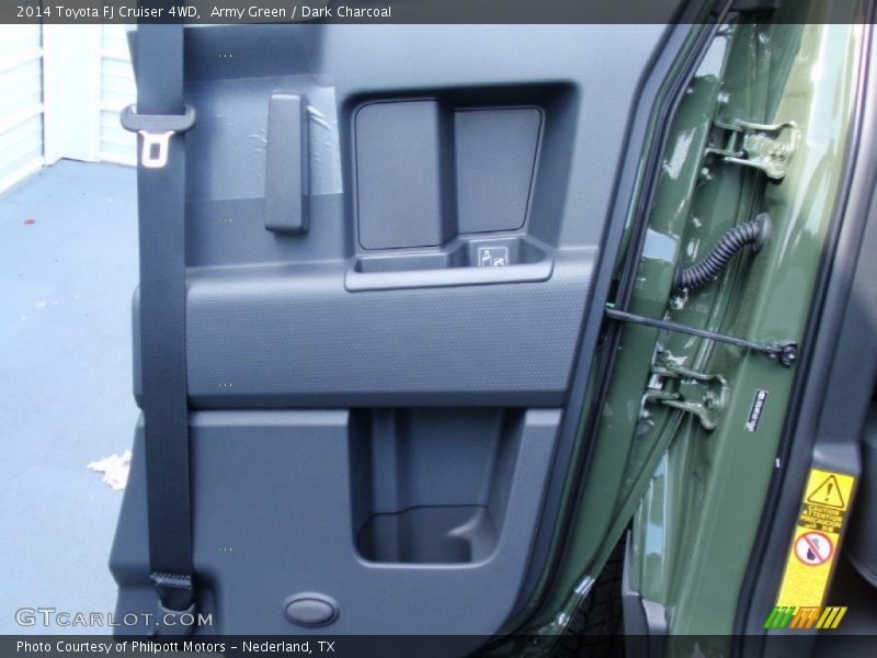 Army Green / Dark Charcoal 2014 Toyota FJ Cruiser 4WD