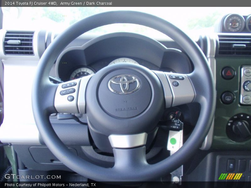 Army Green / Dark Charcoal 2014 Toyota FJ Cruiser 4WD