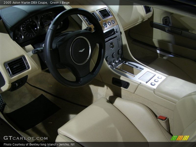 Green / Beige 2005 Aston Martin DB9 Coupe
