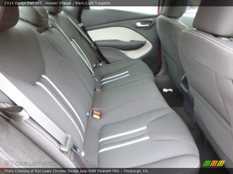 Header Orange / Black/Light Tungsten 2014 Dodge Dart SXT