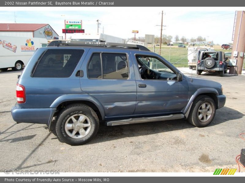 Bayshore Blue Metallic / Charcoal 2002 Nissan Pathfinder SE