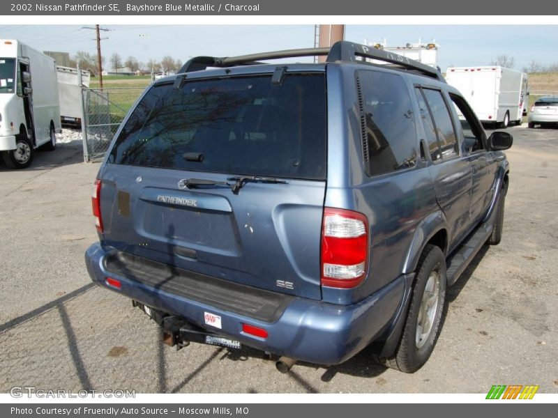 Bayshore Blue Metallic / Charcoal 2002 Nissan Pathfinder SE