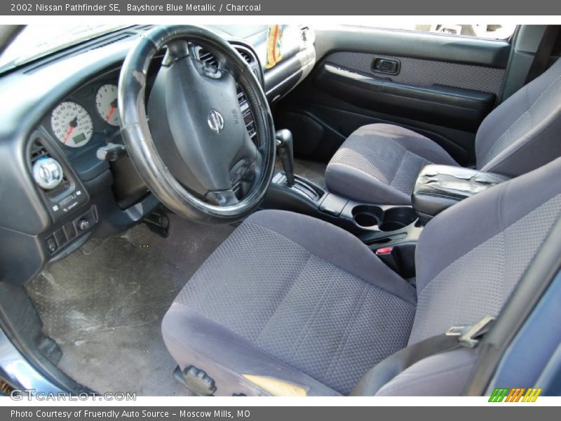 Bayshore Blue Metallic / Charcoal 2002 Nissan Pathfinder SE
