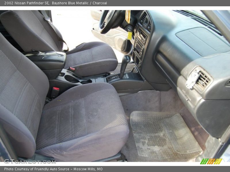 Bayshore Blue Metallic / Charcoal 2002 Nissan Pathfinder SE