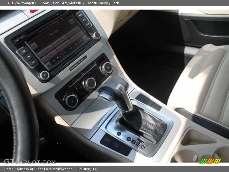 Iron Gray Metallic / Cornsilk Beige/Black 2011 Volkswagen CC Sport