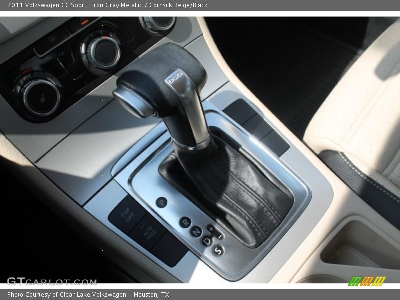 Iron Gray Metallic / Cornsilk Beige/Black 2011 Volkswagen CC Sport