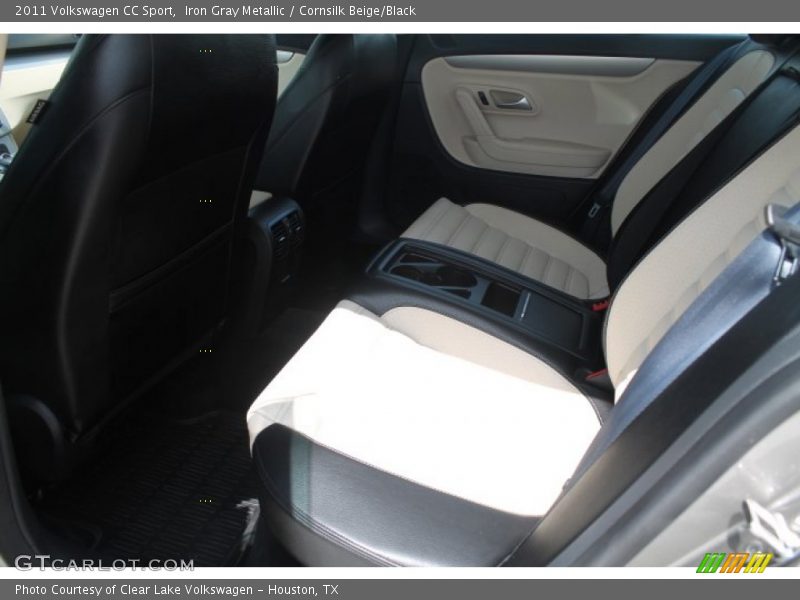 Iron Gray Metallic / Cornsilk Beige/Black 2011 Volkswagen CC Sport