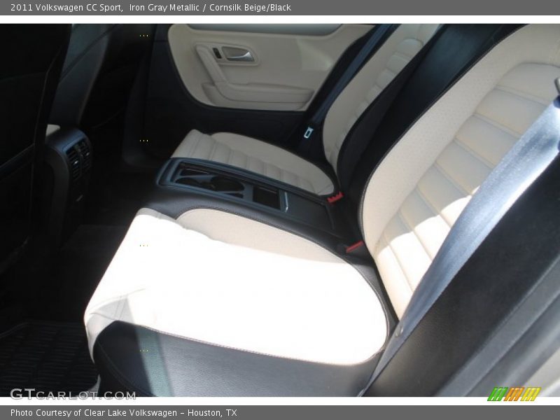 Iron Gray Metallic / Cornsilk Beige/Black 2011 Volkswagen CC Sport