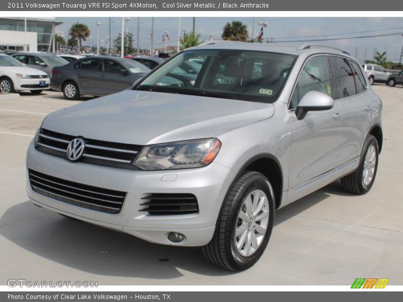 Cool Silver Metallic / Black Anthracite 2011 Volkswagen Touareg VR6 FSI Sport 4XMotion