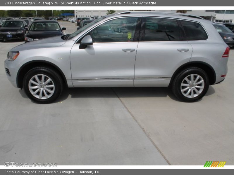 Cool Silver Metallic / Black Anthracite 2011 Volkswagen Touareg VR6 FSI Sport 4XMotion