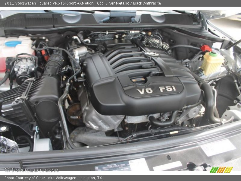Cool Silver Metallic / Black Anthracite 2011 Volkswagen Touareg VR6 FSI Sport 4XMotion