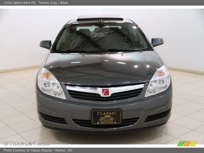 Techno Gray / Black 2009 Saturn Aura XR