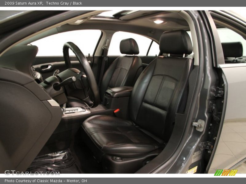 Techno Gray / Black 2009 Saturn Aura XR