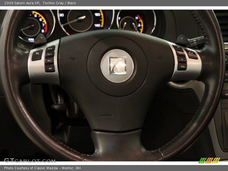Techno Gray / Black 2009 Saturn Aura XR