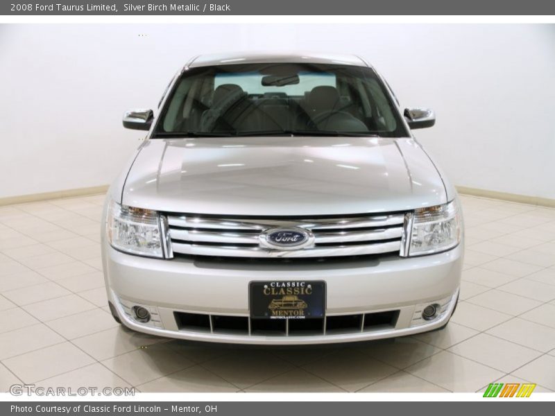 Silver Birch Metallic / Black 2008 Ford Taurus Limited