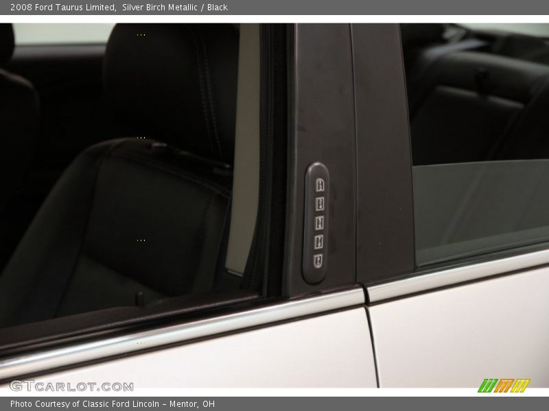 Silver Birch Metallic / Black 2008 Ford Taurus Limited