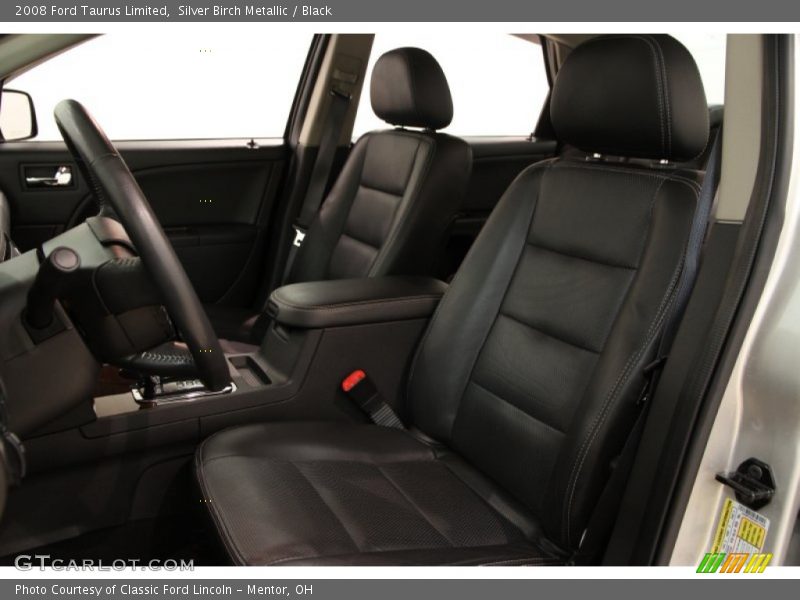 Silver Birch Metallic / Black 2008 Ford Taurus Limited