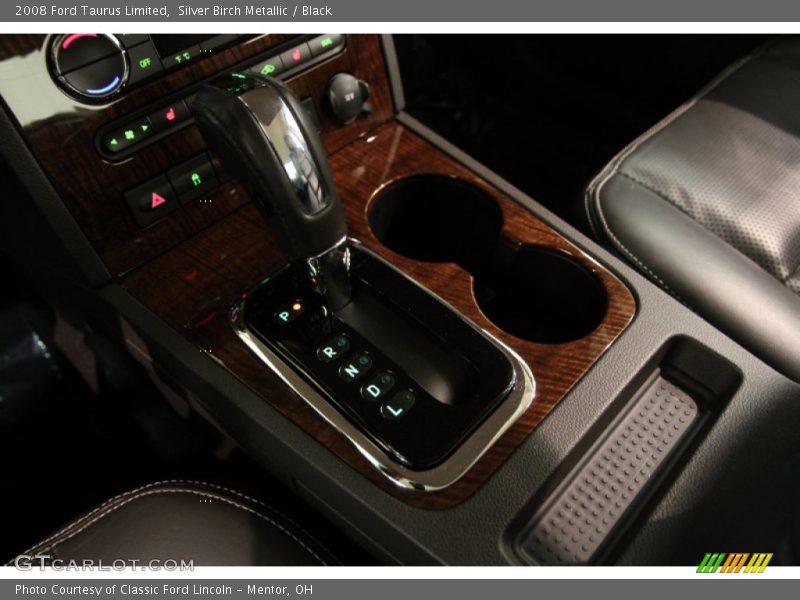 Silver Birch Metallic / Black 2008 Ford Taurus Limited