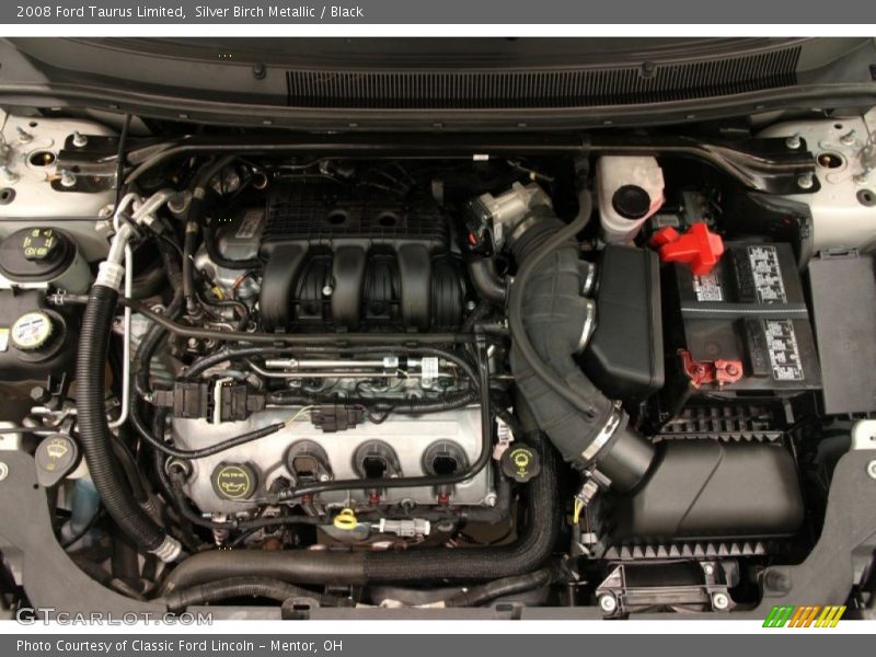 Silver Birch Metallic / Black 2008 Ford Taurus Limited