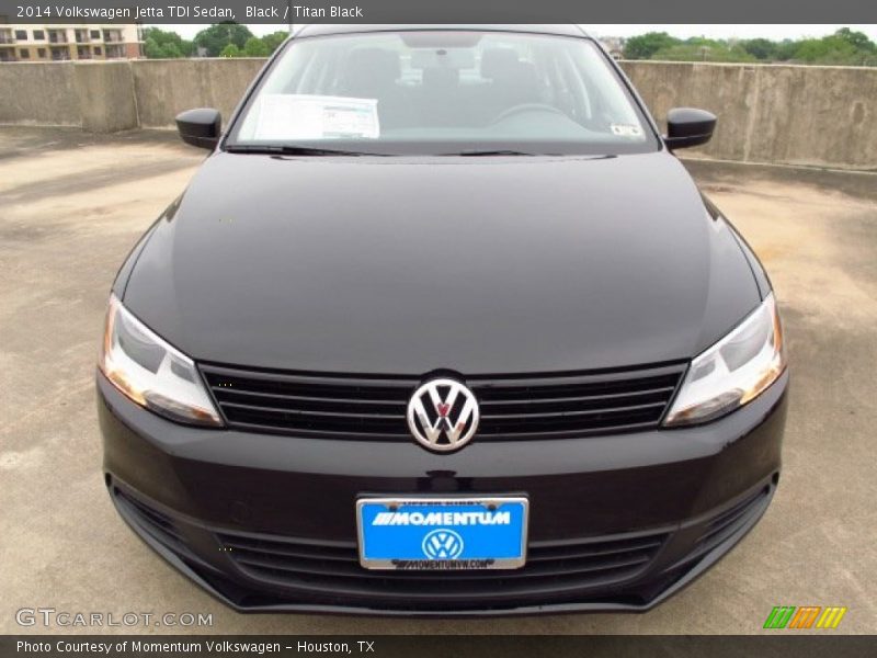 Black / Titan Black 2014 Volkswagen Jetta TDI Sedan