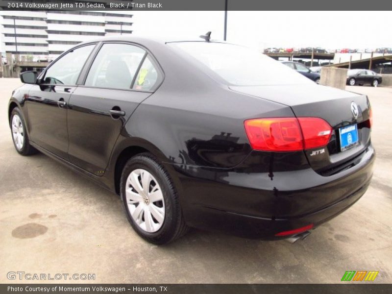 Black / Titan Black 2014 Volkswagen Jetta TDI Sedan